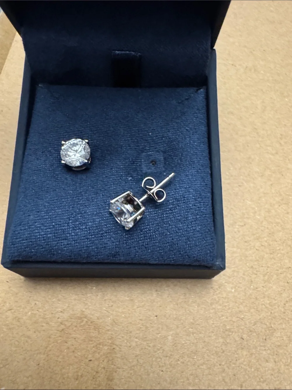 Crislu Stud Cubic Zirconia Earrings